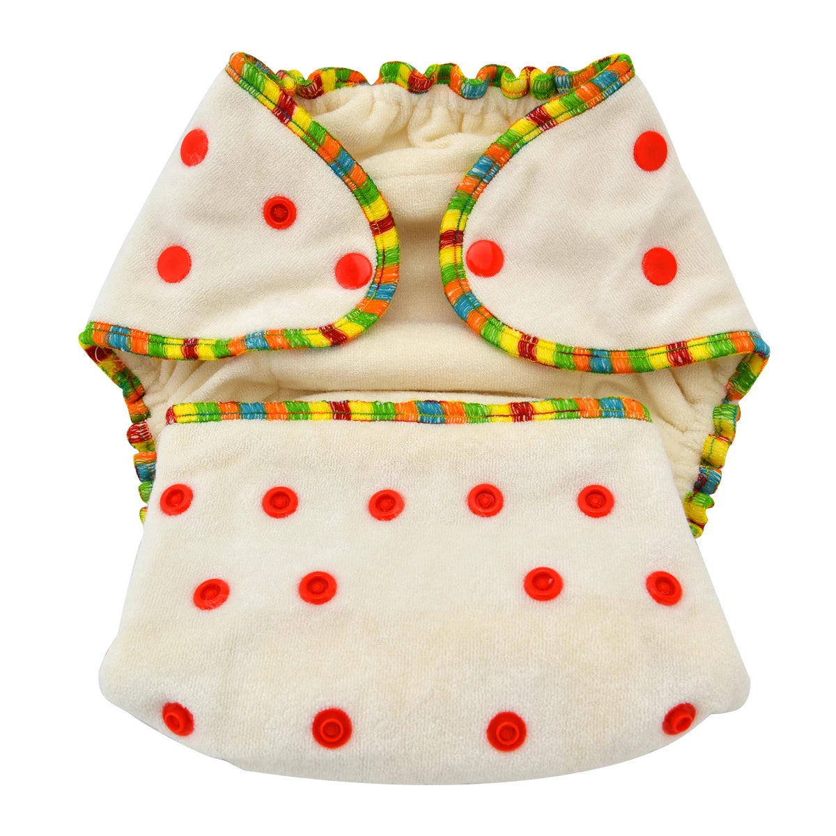 Couche lavable en fibre de bambou - Collection Douceur