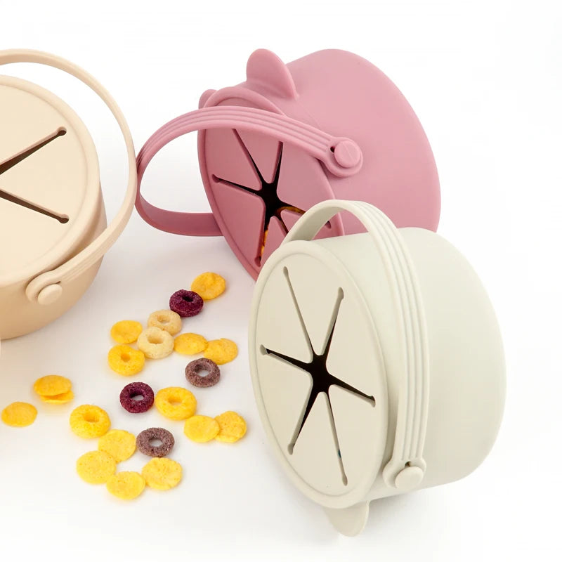 Pot à Snak Anti-Reversement & Rétractable- Collection petite Graine